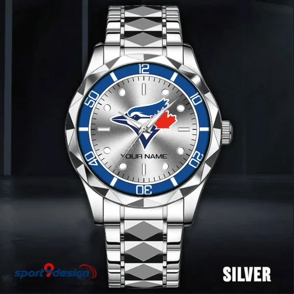 Toronto Blue Jays MLB Luxury Diamond Men Wristwatch Trending 2025 SPTDMW349 - Image 5