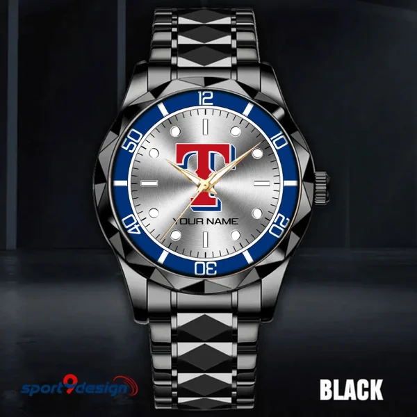 Texas Rangers MLB Luxury Diamond Men Wristwatch Trending 2025 SPTDMW350 - Image 4