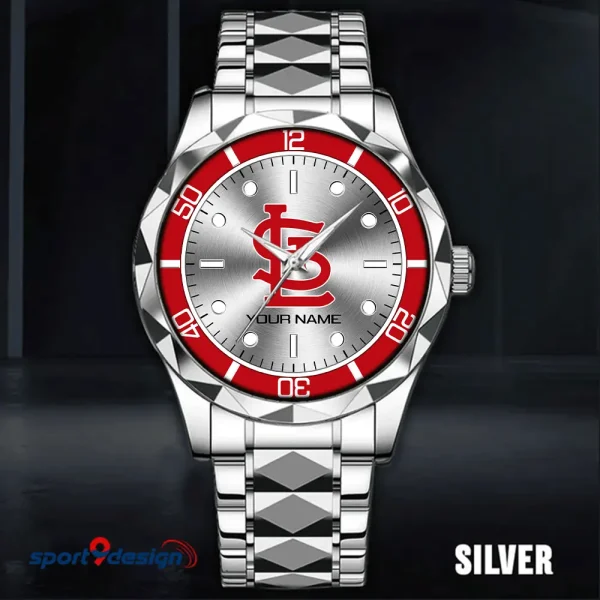 St. Louis Cardinals MLB Luxury Diamond Men Wristwatch Trending 2025 SPTDMW352 - Image 3