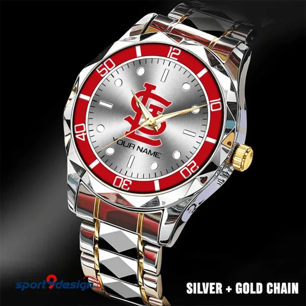 St. Louis Cardinals MLB Luxury Diamond Men Wristwatch Trending 2025 SPTDMW352 - Image 5