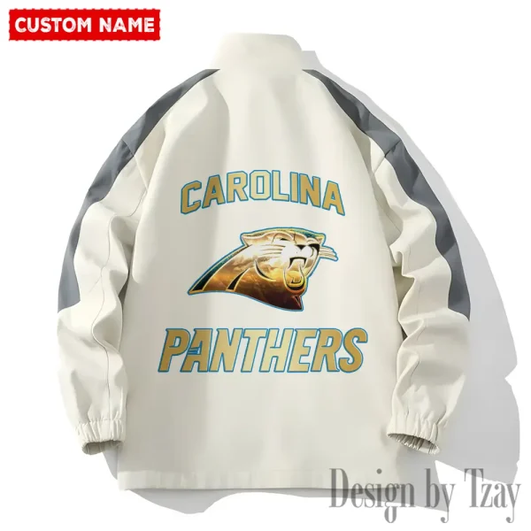 Carolina Panthers NFL 2 Piece Casual Athletic Jogging Warm Up S9VSS2PS428 - Image 2