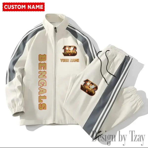 Cincinnati Bengals NFL 2 Piece Casual Athletic Jogging Warm Up S9VSS2PS430