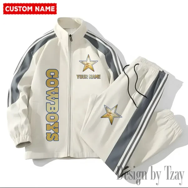 Dallas Cowboys NFL 2 Piece Casual Athletic Jogging Warm Up S9VSS2PS432 - Image 2
