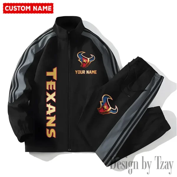 Houston Texans NFL 2 Piece Casual Athletic Jogging Warm Up S9VSS2PS436 - Image 3
