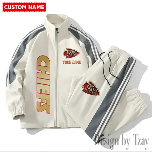 Kansas City Chiefs NFL 2 Piece Casual Athletic Jogging Warm Up S9VSS2PS439