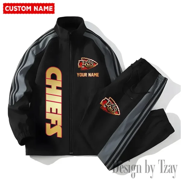 Kansas City Chiefs NFL 2 Piece Casual Athletic Jogging Warm Up S9VSS2PS439 - Image 3