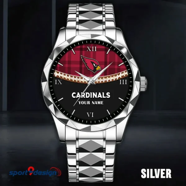 Arizona Cardinals Luxury Diamond Men Wristwatch Trending 2025 SPTDMW353 - Image 4