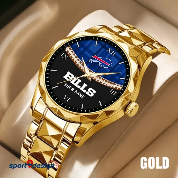 Buffalo Bills Luxury Diamond Men Wristwatch Trending 2025 SPTDMW356 - Image 2