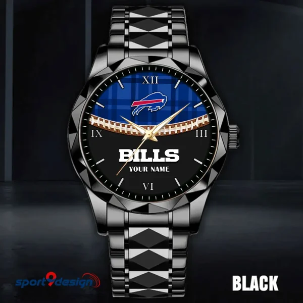 Buffalo Bills Luxury Diamond Men Wristwatch Trending 2025 SPTDMW356 - Image 4