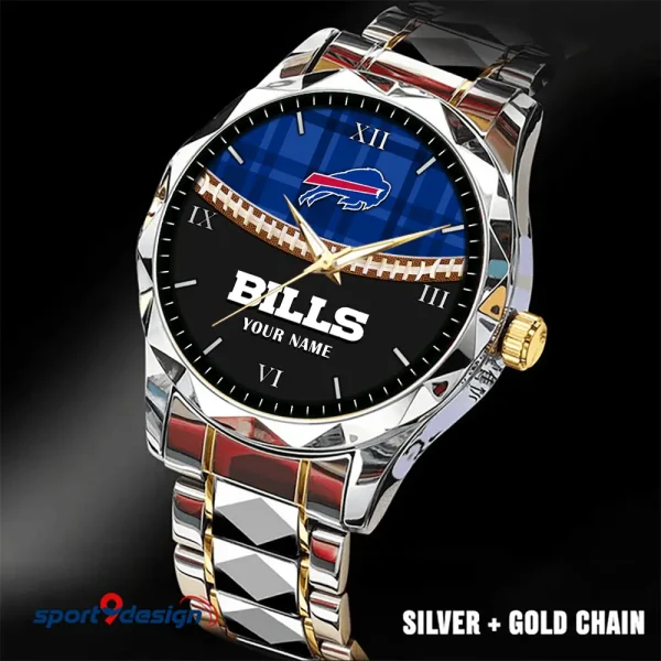 Buffalo Bills Luxury Diamond Men Wristwatch Trending 2025 SPTDMW356 - Image 5