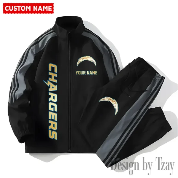 Los Angeles Chargers NFL 2 Piece Casual Athletic Jogging Warm Up S9VSS2PS441 - Image 3