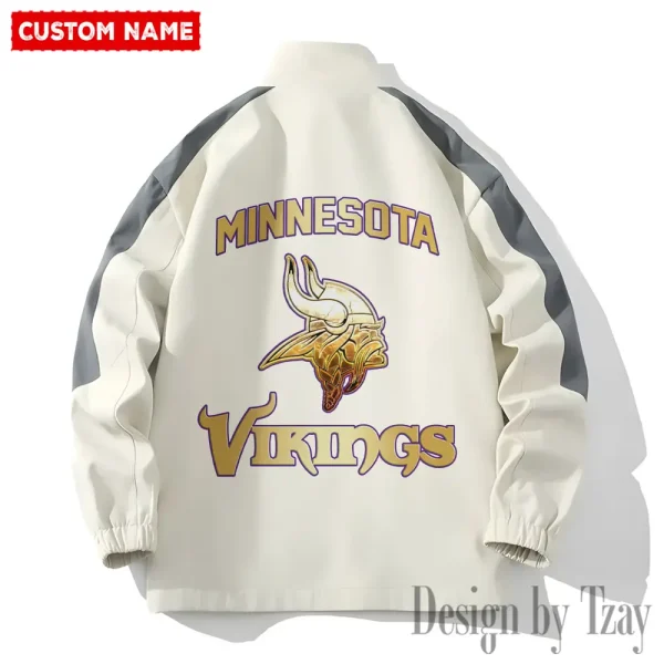 Minnesota Vikings NFL 2 Piece Casual Athletic Jogging Warm Up S9VSS2PS444 - Image 2