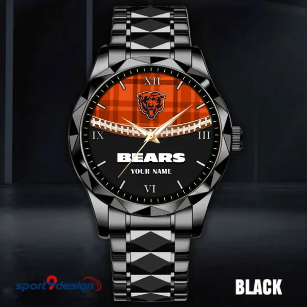 Chicago Bears Luxury Diamond Men Wristwatch Trending 2025 SPTDMW358 - Image 2