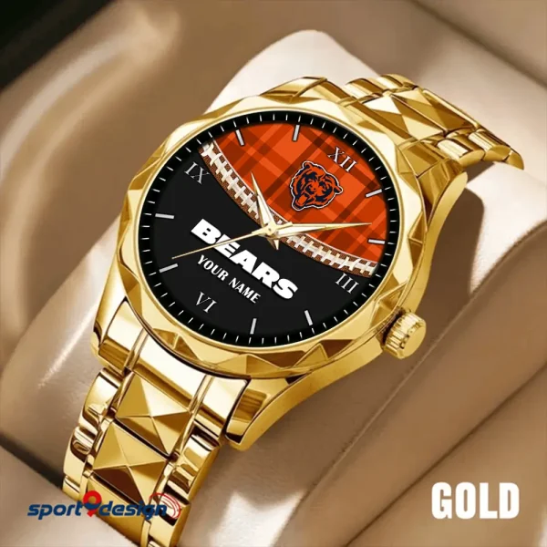 Chicago Bears Luxury Diamond Men Wristwatch Trending 2025 SPTDMW358 - Image 3