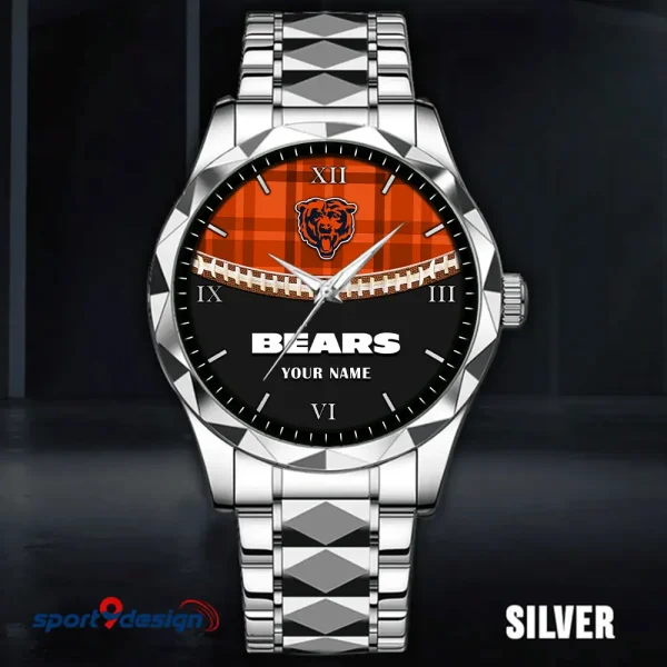 Chicago Bears Luxury Diamond Men Wristwatch Trending 2025 SPTDMW358 - Image 4