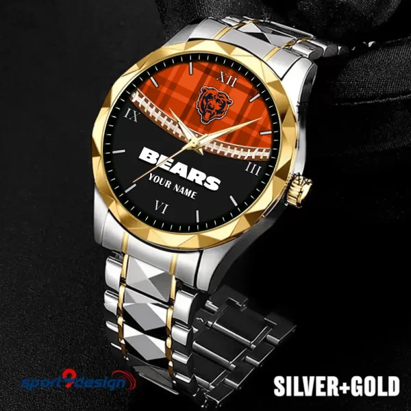 Chicago Bears Luxury Diamond Men Wristwatch Trending 2025 SPTDMW358