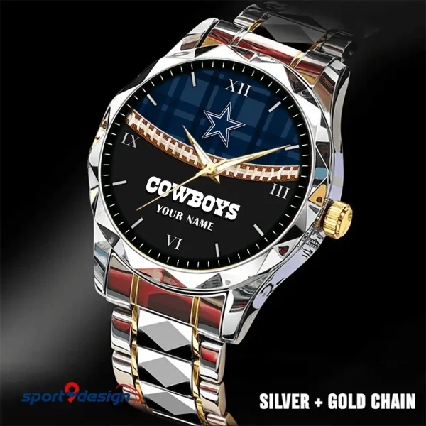 Dallas Cowboys Luxury Diamond Men Wristwatch Trending 2025 SPTDMW361 - Image 3