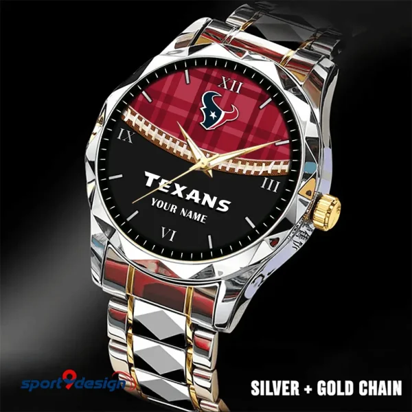 Houston Texans Luxury Diamond Men Wristwatch Trending 2025 SPTDMW365 - Image 2