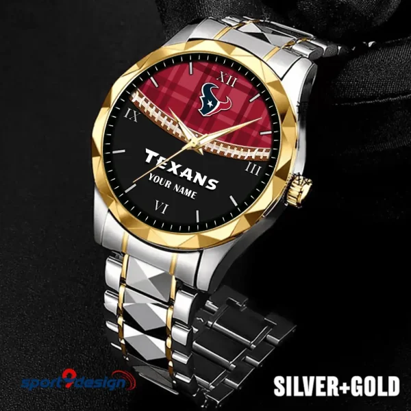 Houston Texans Luxury Diamond Men Wristwatch Trending 2025 SPTDMW365