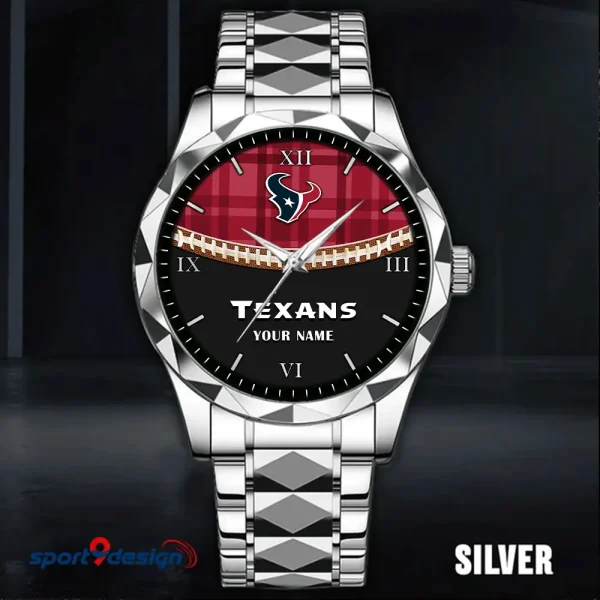 Houston Texans Luxury Diamond Men Wristwatch Trending 2025 SPTDMW365 - Image 3