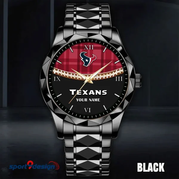 Houston Texans Luxury Diamond Men Wristwatch Trending 2025 SPTDMW365 - Image 5