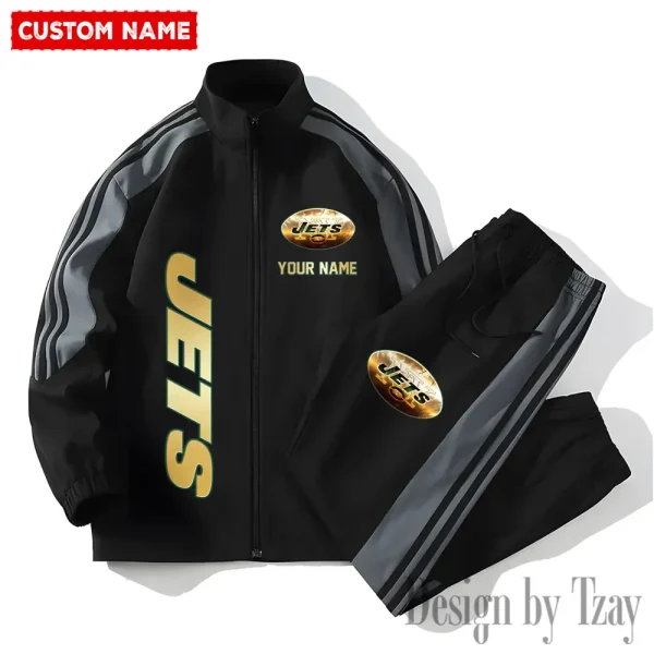 New York Jets NFL 2 Piece Casual Athletic Jogging Warm Up S9VSS2PS448