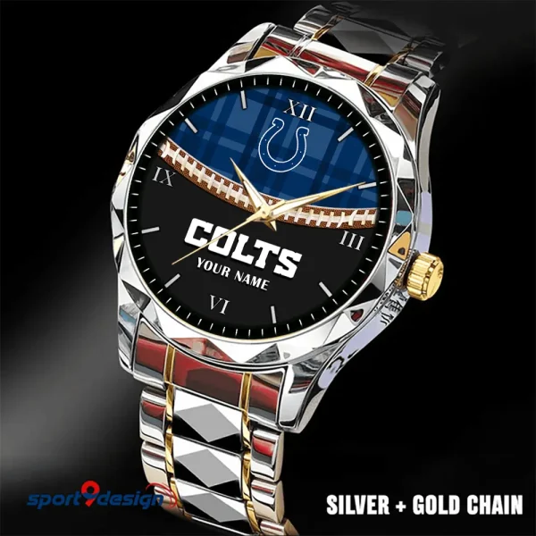 Indianapolis Colts Luxury Diamond Men Wristwatch Trending 2025 SPTDMW366 - Image 3