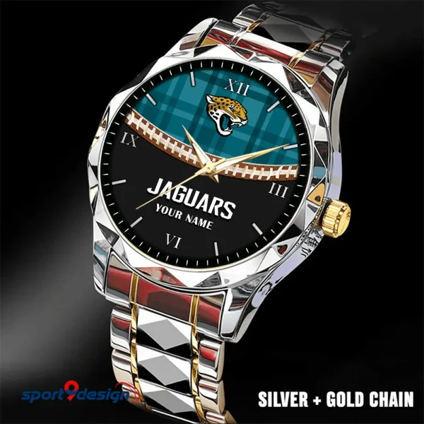 Jacksonville Jaguars Luxury Diamond Men Wristwatch Trending 2025 SPTDMW367 - Image 5