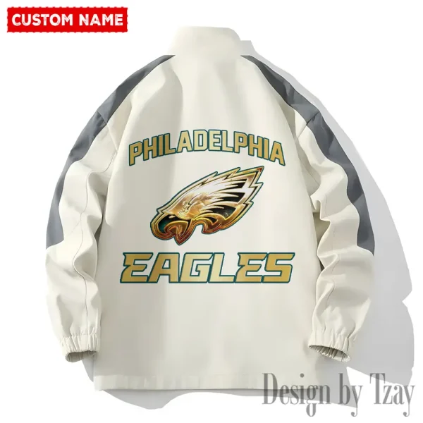 Philadelphia Eagles NFL 2 Piece Casual Athletic Jogging Warm Up S9VSS2PS449 - Image 2