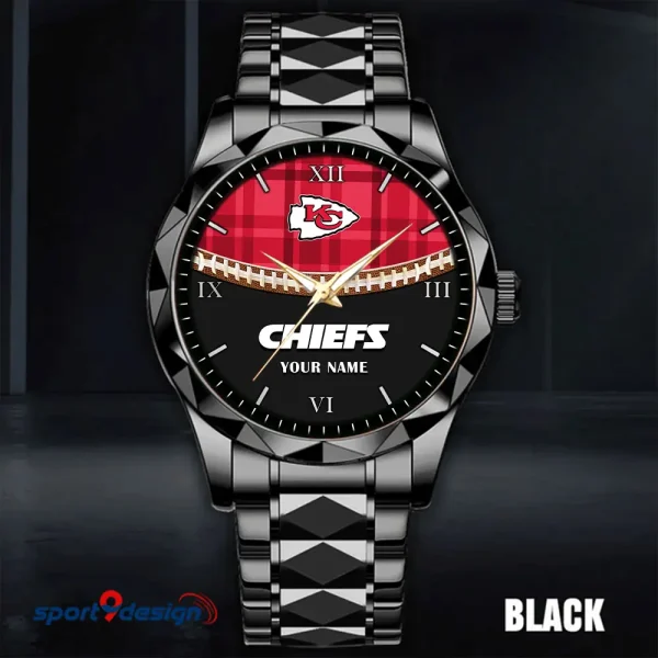 Kansas City Chiefs Luxury Diamond Men Wristwatch Trending 2025 SPTDMW368 - Image 2