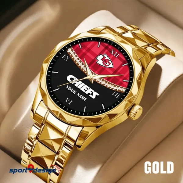 Kansas City Chiefs Luxury Diamond Men Wristwatch Trending 2025 SPTDMW368 - Image 3
