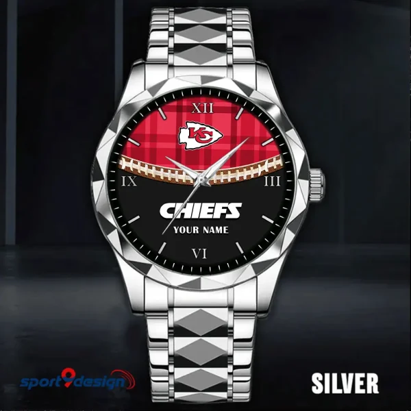 Kansas City Chiefs Luxury Diamond Men Wristwatch Trending 2025 SPTDMW368 - Image 4