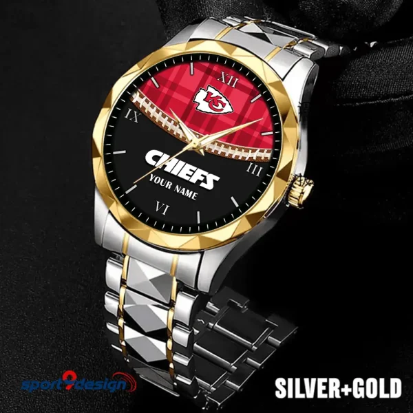 Kansas City Chiefs Luxury Diamond Men Wristwatch Trending 2025 SPTDMW368