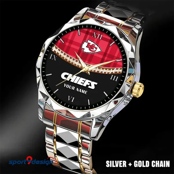 Kansas City Chiefs Luxury Diamond Men Wristwatch Trending 2025 SPTDMW368 - Image 5