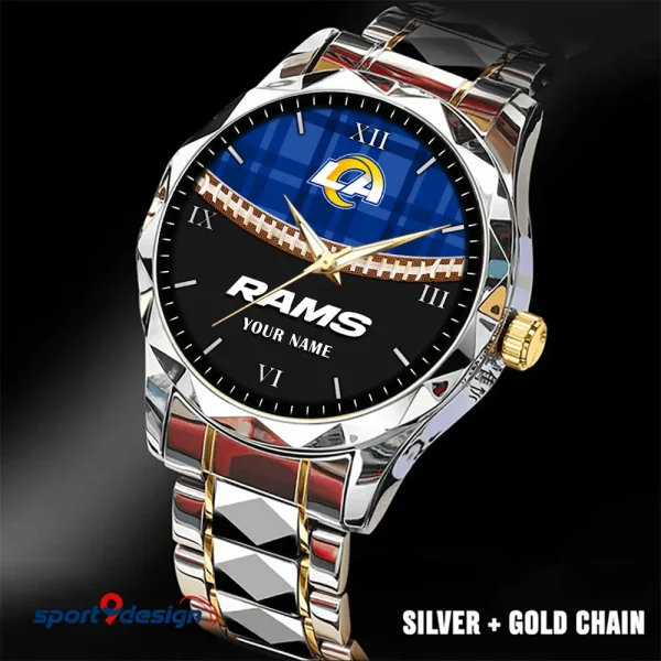 Los Angeles Rams Luxury Diamond Men Wristwatch Trending 2025 SPTDMW371 - Image 2