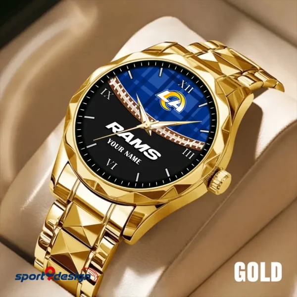 Los Angeles Rams Luxury Diamond Men Wristwatch Trending 2025 SPTDMW371 - Image 4