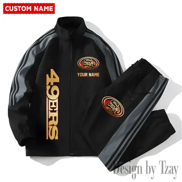San Francisco 49ers NFL 2 Piece Casual Athletic Jogging Warm Up S9VSS2PS451 - Image 3