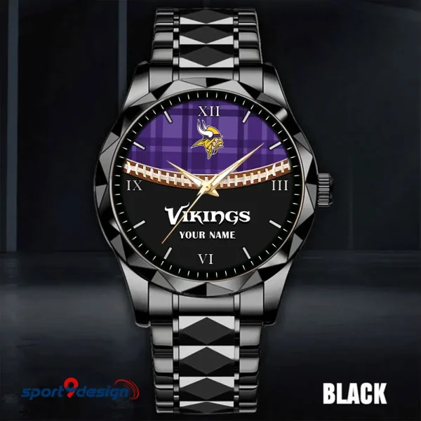 Minnesota Vikings Luxury Diamond Men Wristwatch Trending 2025 SPTDMW373 - Image 2