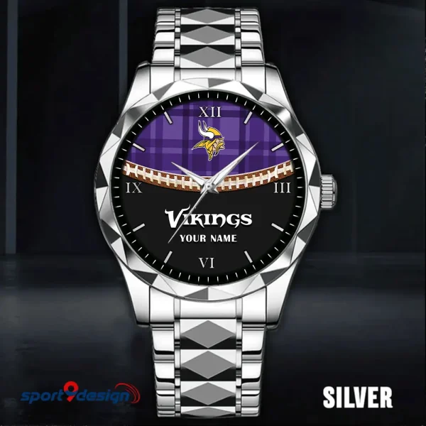 Minnesota Vikings Luxury Diamond Men Wristwatch Trending 2025 SPTDMW373 - Image 4