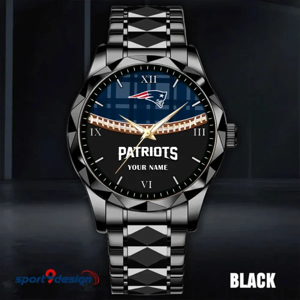New England Patriots Luxury Diamond Men Wristwatch Trending 2025 SPTDMW374 - Image 2