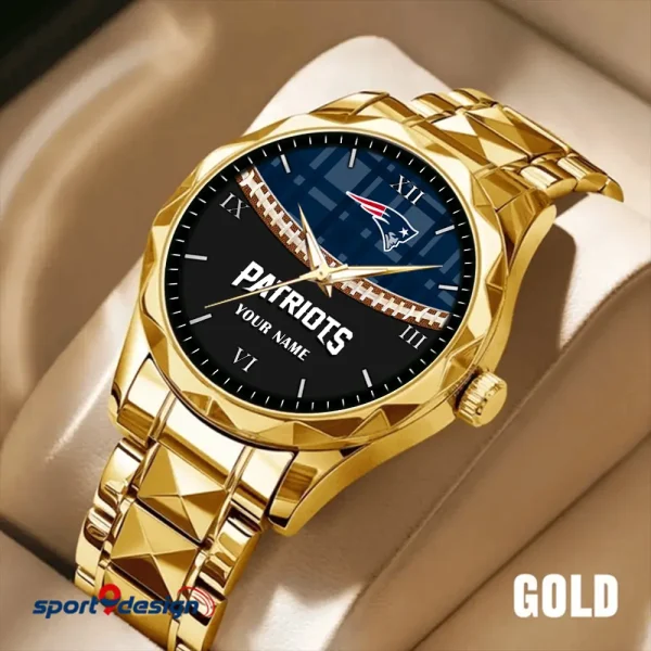 New England Patriots Luxury Diamond Men Wristwatch Trending 2025 SPTDMW374 - Image 3