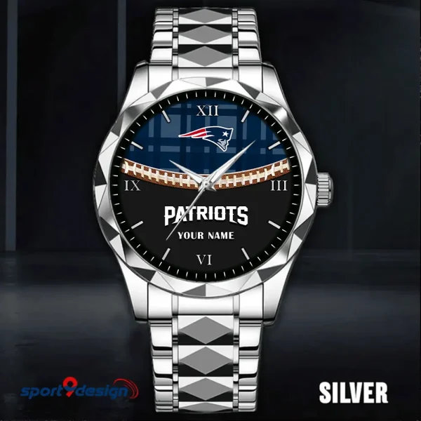 New England Patriots Luxury Diamond Men Wristwatch Trending 2025 SPTDMW374 - Image 4