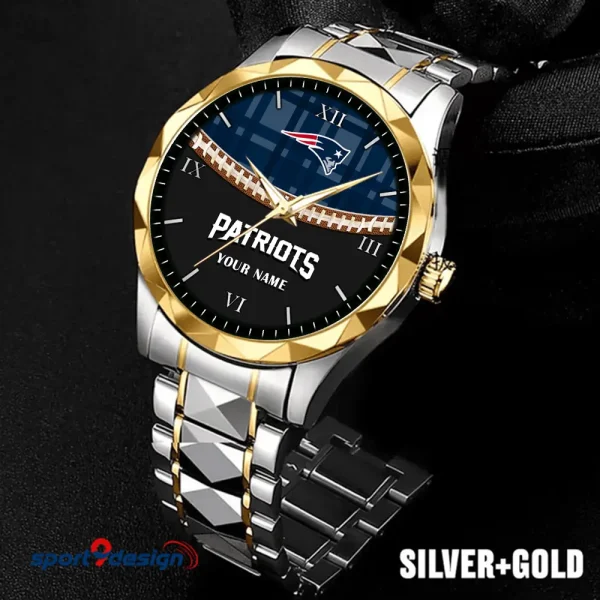 New England Patriots Luxury Diamond Men Wristwatch Trending 2025 SPTDMW374