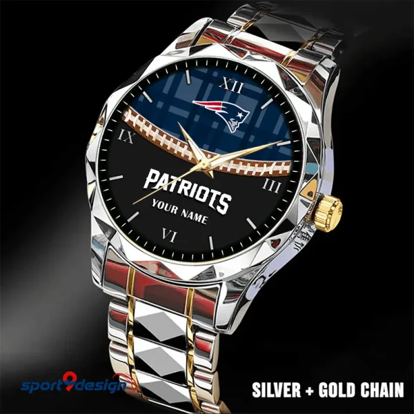 New England Patriots Luxury Diamond Men Wristwatch Trending 2025 SPTDMW374 - Image 5