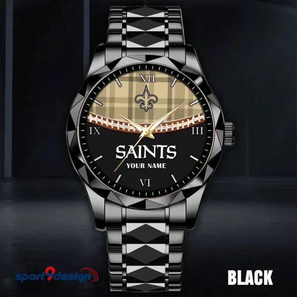 New Orleans Saints Luxury Diamond Men Wristwatch Trending 2025 SPTDMW375 - Image 2