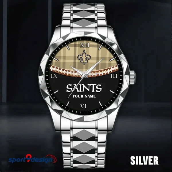 New Orleans Saints Luxury Diamond Men Wristwatch Trending 2025 SPTDMW375 - Image 4