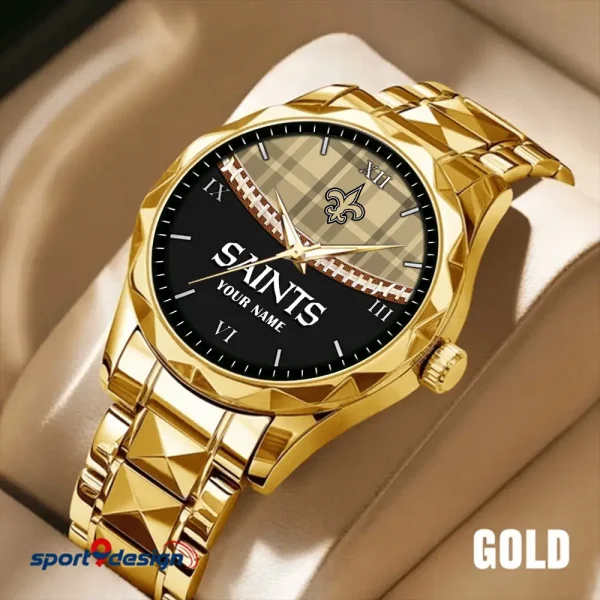 New Orleans Saints Luxury Diamond Men Wristwatch Trending 2025 SPTDMW375 - Image 5