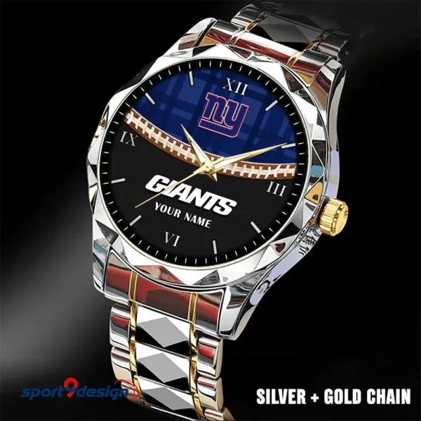 New York Giants Luxury Diamond Men Wristwatch Trending 2025 SPTDMW376 - Image 3