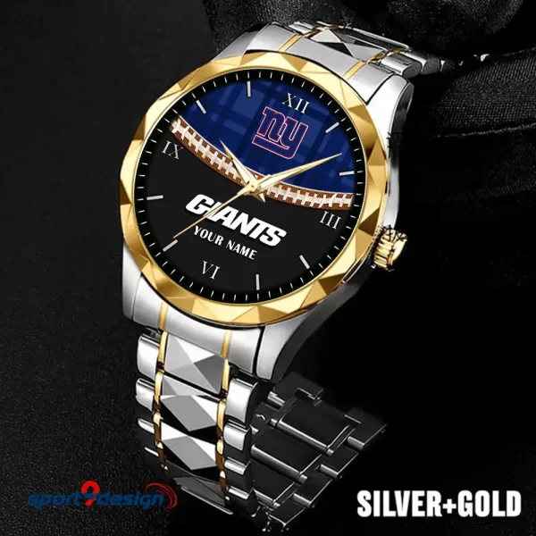 New York Giants Luxury Diamond Men Wristwatch Trending 2025 SPTDMW376