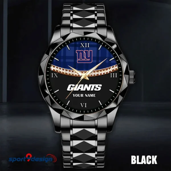 New York Giants Luxury Diamond Men Wristwatch Trending 2025 SPTDMW376 - Image 5
